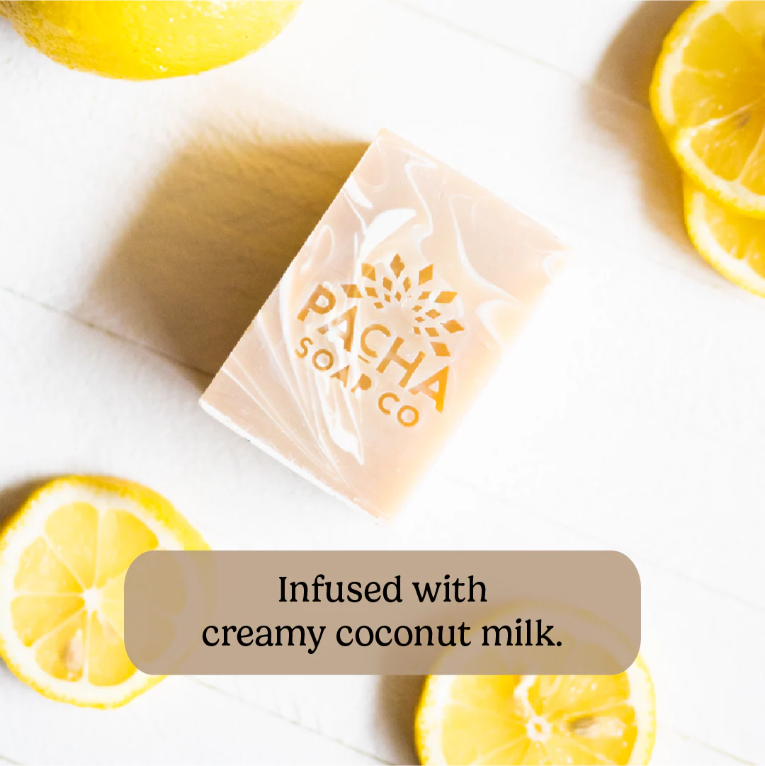 Coconut Lemon Bar Soap - Image 4