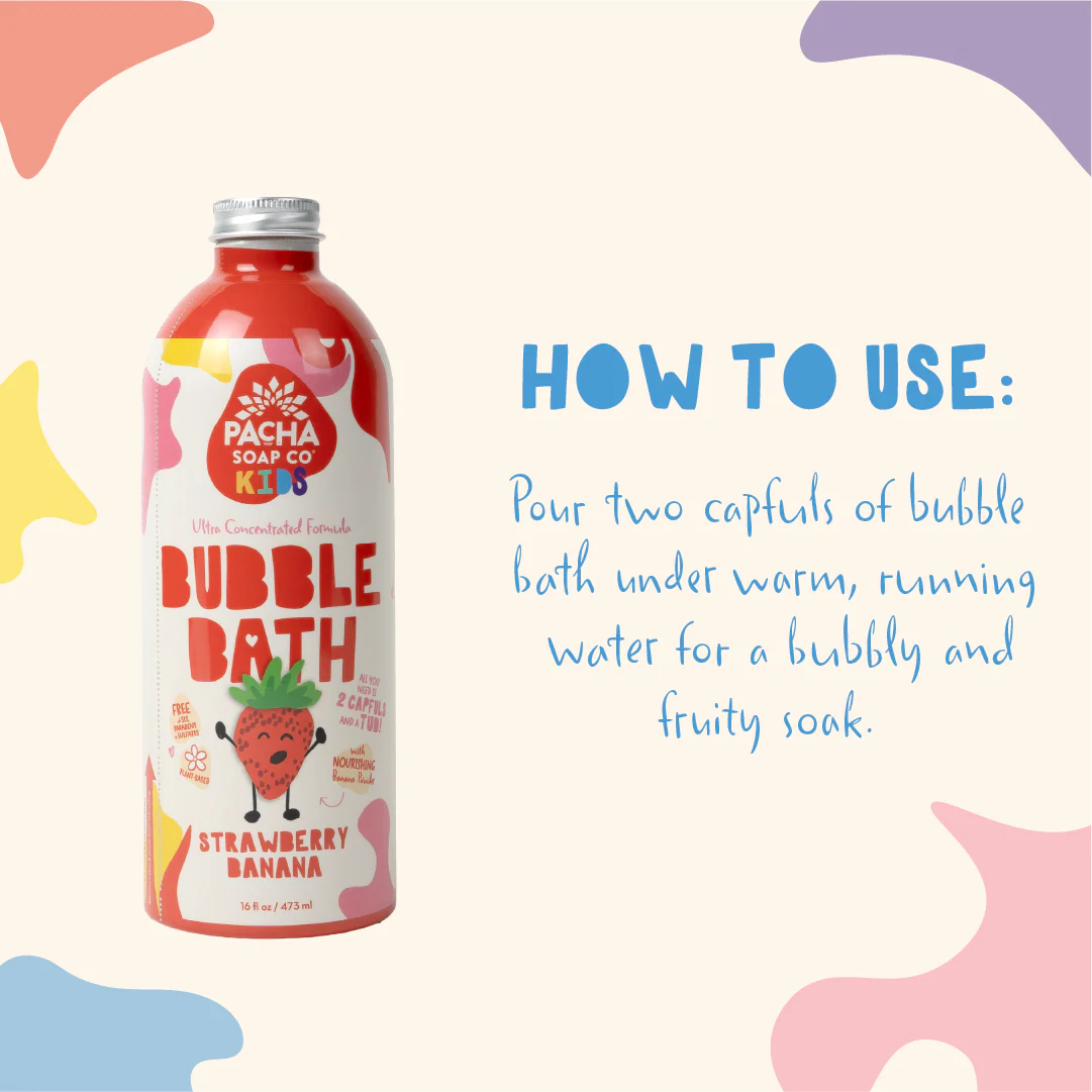 Strawberry Banana Ultra Concentrated Bubble Bath - Image 5